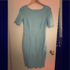 Light blue Boden Jersey knit dress
